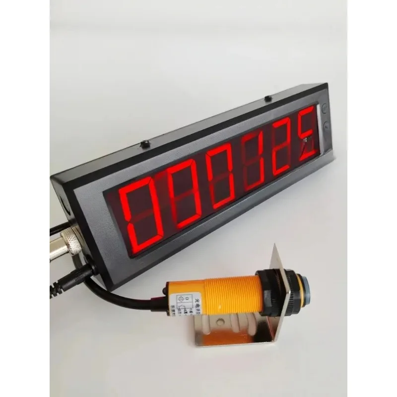 Industrial Electronic Digital Display Counter Infrared Automatic Induction Counter Conveyor Belt Large Screen