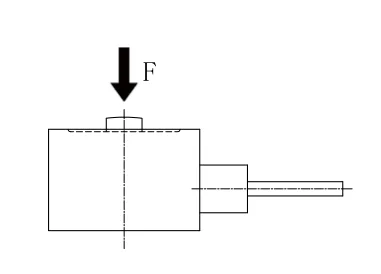 X-C01-13-H9.5 Resistance Sensor  high-precision Compression Load Cell High dynamic response frequency