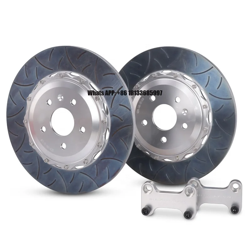 

Factory Wholesale Oversize Steel Brake Disc Front Rear Disc 370*22mm With Bracket For Audi A3 A4 A5 Q3 B8 B9 C6 C7 8P