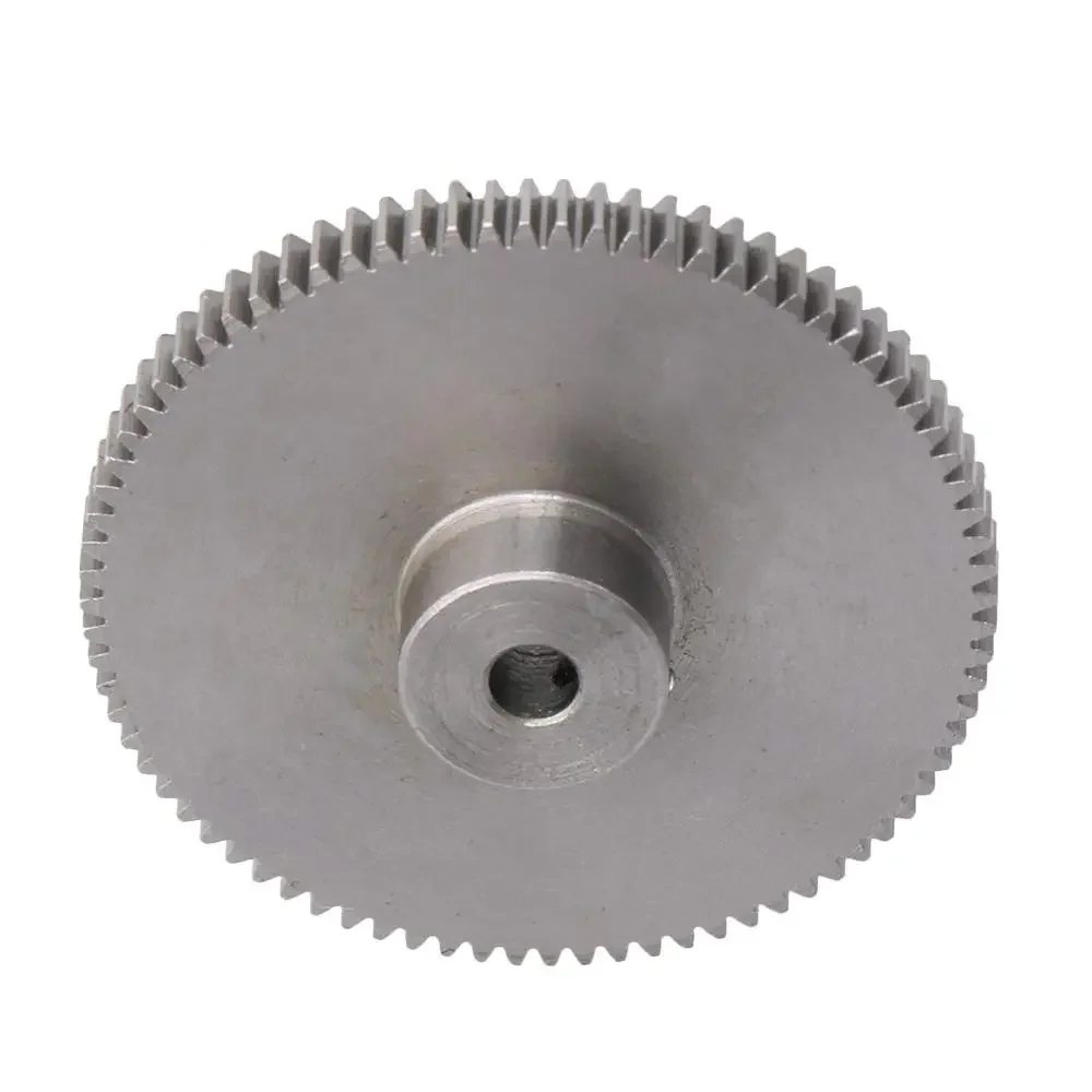 

41x10x4 мм Черный 80T 45 # Стальное зубчатое колесо 0,5, модуль с верхними винтами для деталей двигателя DIY