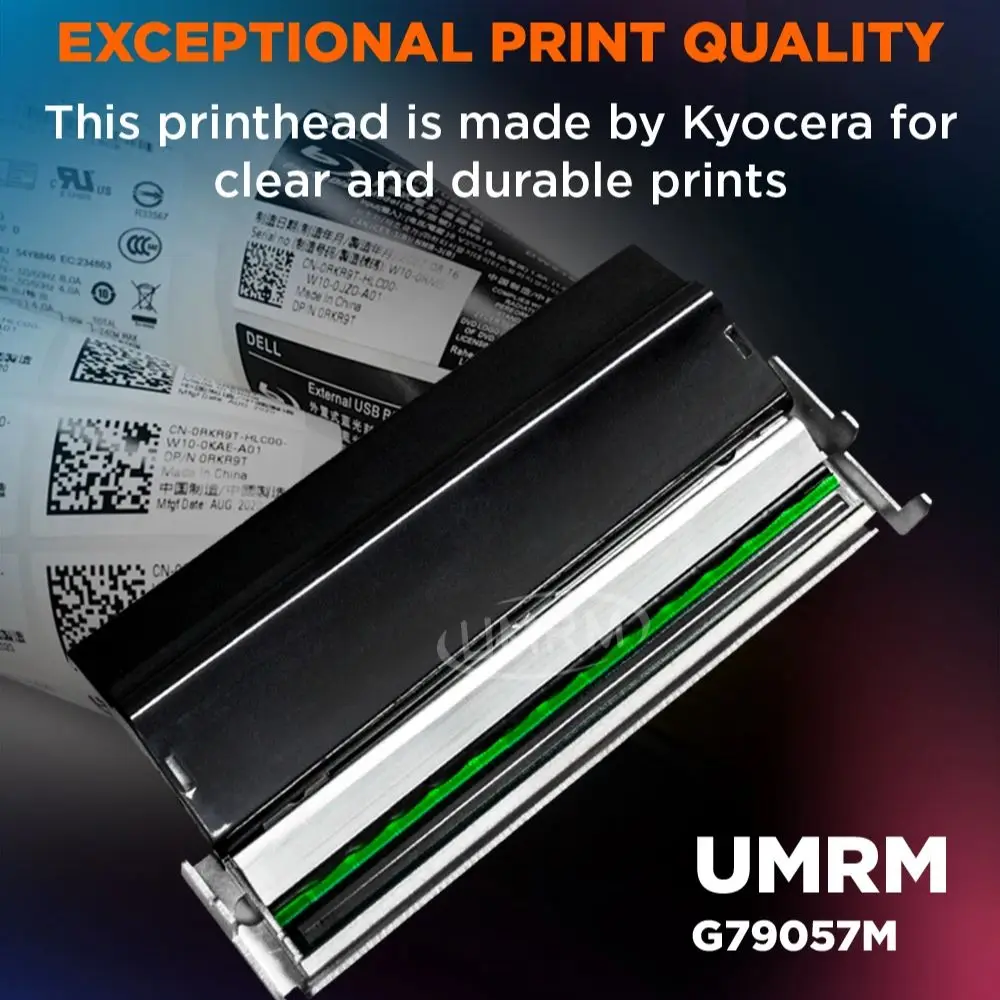 

300dpi Printhead for Zebra Z4M Direct Thermal Transfer Labels Printers Head Printing Machine Parts QR Code Tag G79057M