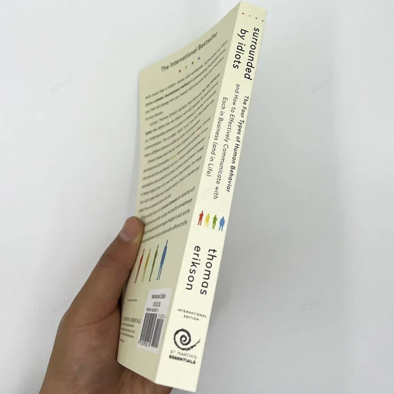 Libro en inglés de la novela de Thomas eridson, mejores vendedores, rodeados por los cantantes, los cuatro tipos de comportamiento humano