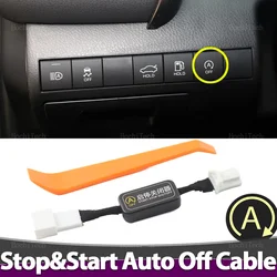 Automatic Stop Start Engine System Device OFF Button Control Sensor Plug Stop Cancel Memory Mode Cable For Toyota Camry 2018-23