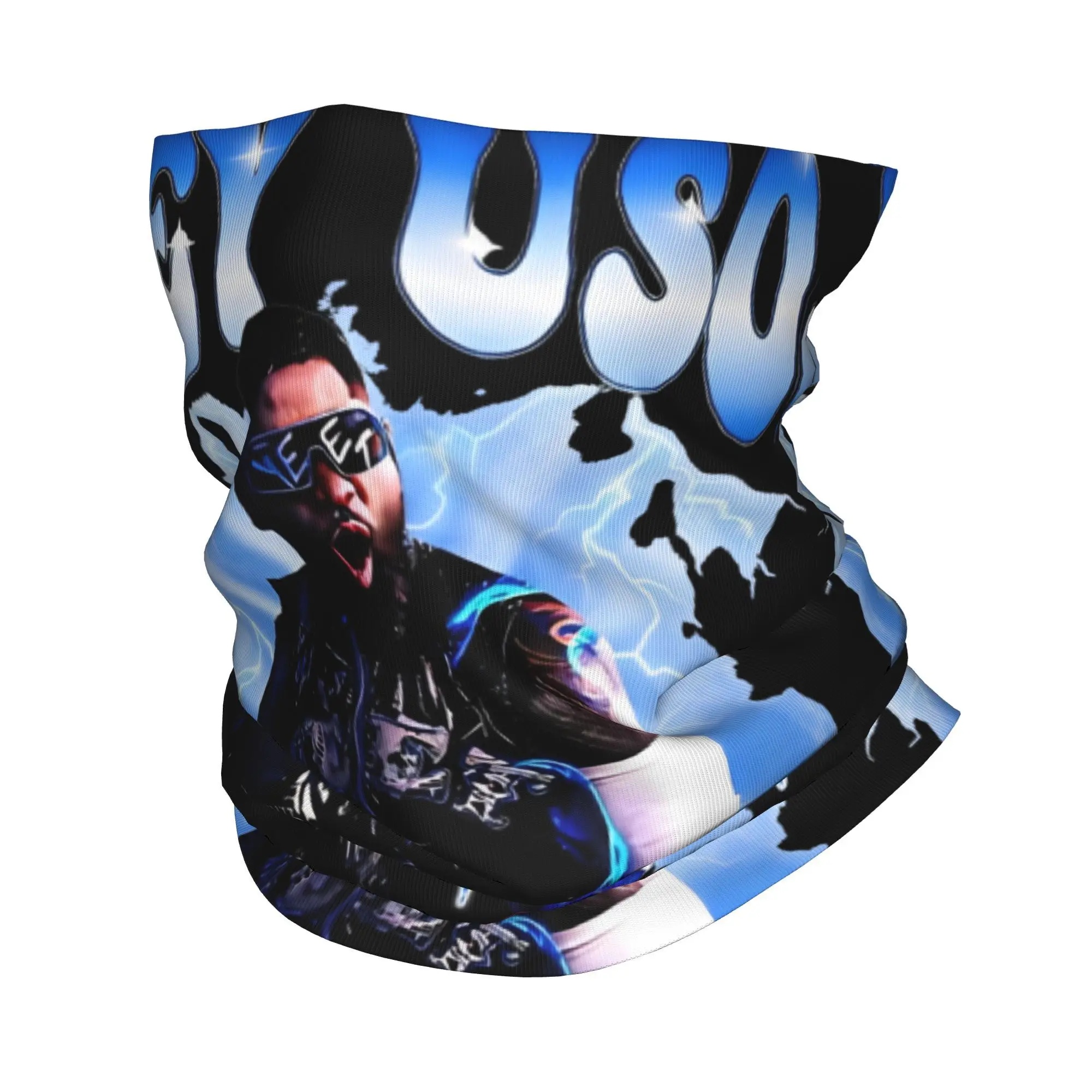 Cool Big Yeet Jey Uso Bootleg Bandana Neck Gaiter Printed  Face Scarf Multi-use Balaclava Fishing for Men Women Adult Breathable