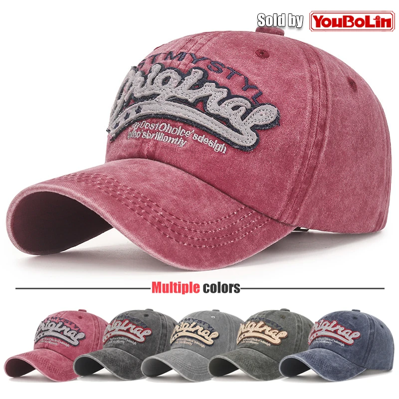 

Cotton Patch 3D Embroidery Adjustable Baseball Cap Sun Hat Trucker Caps Dad Hats
