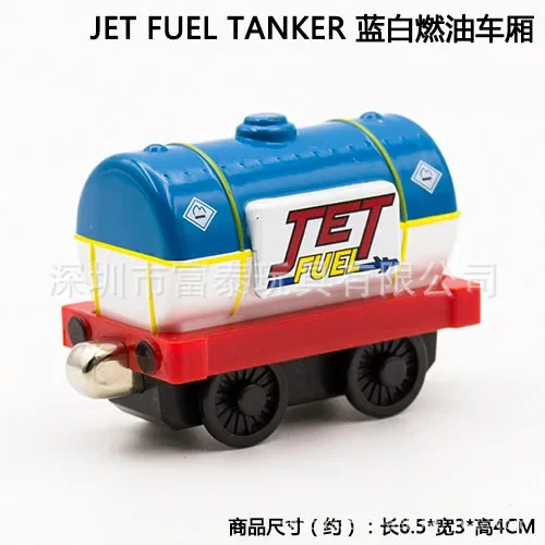 Magnetic Thomas & Friends Train Tank Carriages Kids Boys Toys for Children Diecast 1/43 Railway Locomotive  Jet Fuel Tanker Gift