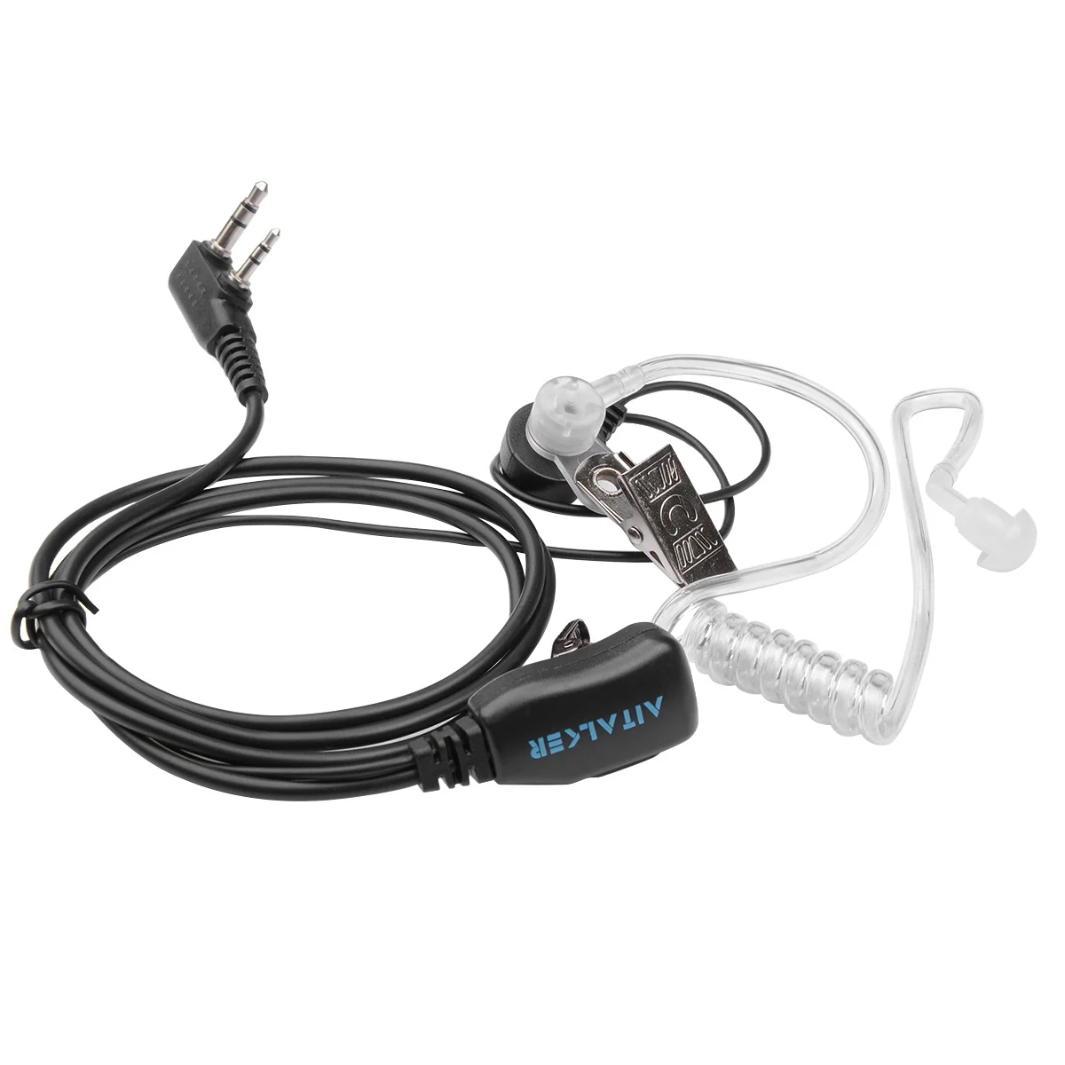 Quansheng UVK58 Air Acoustic Tube Headset For Baofeng Radio Walkie Talkie K Port Earphone PTT With Microphone For UV-5R 888s