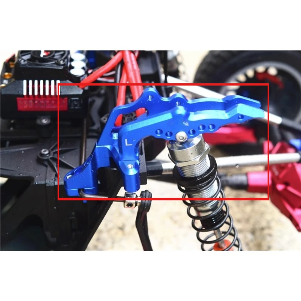 RC Aluminum Multi Hole Rear Top Shock Mount custom size for LOSI SUPER BAJA REY 1/6 RC Desert Truck Upgrade Spare Parts
