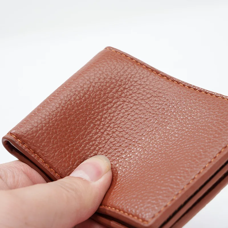 Dompet Kartu pelindung lisensi pria wanita, dompet koin banyak Slot 2 in 1 Men