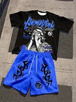 Summer 2025 New Youth Suit Hip-hop Youthful and energetic casual outdoor men's wear