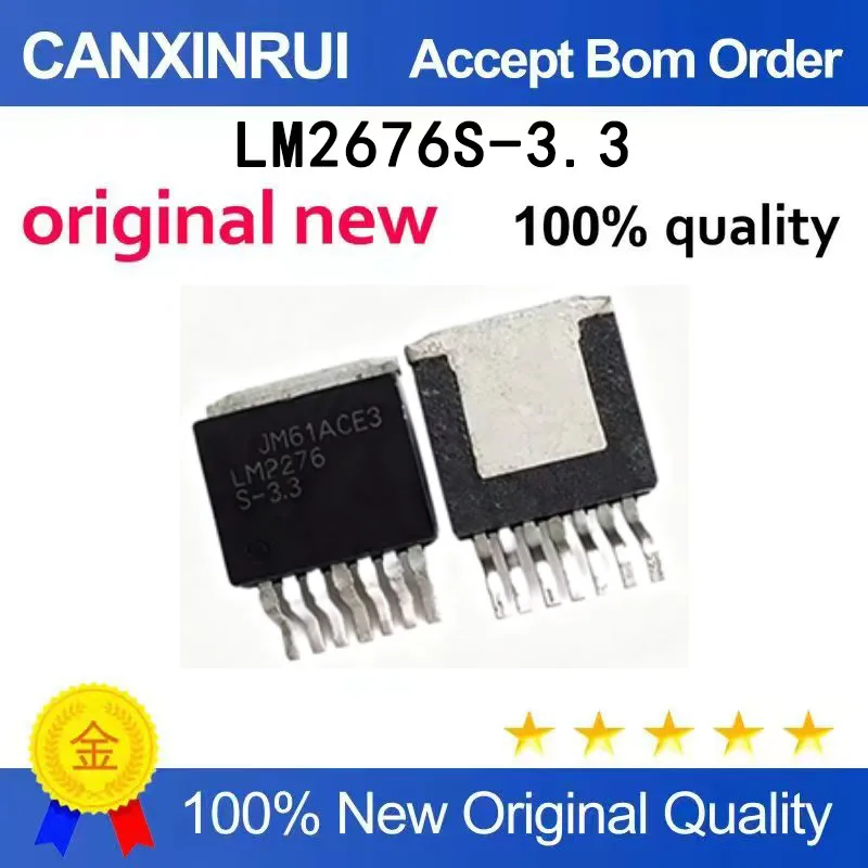 

（5-100 pieces）Brand new original LM2676S-3.3 LM2676S TO-263 voltage regulator spot chip IC