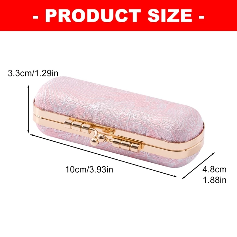 Travel Friendly Leather Rings Case Delicate Rings Storage Container Portable Jewelry Organiser With Soft Interior J0MC