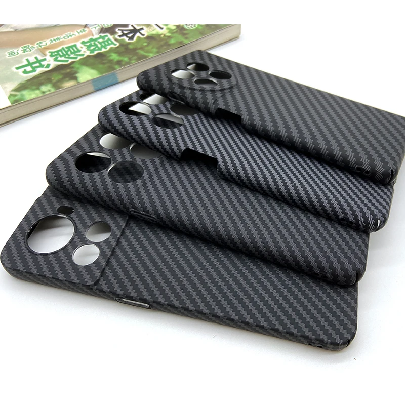 For OnePlus Ace Pro Case Carbon Aramid Fiber Texture Matte Ultra Thin Hard Protection Cover For One Plus 2 Racing Ace2 1+Ace Pro