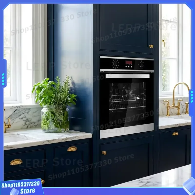 Premium 71L Built-in Convection Oven Stainless Steel Multifunction Electric Cooking Appliance with Cooling Fan 9 Modes Energy