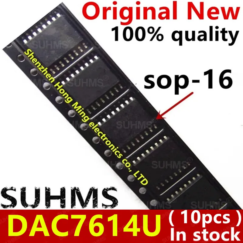 

(10piece)100% New DAC7614U DAC7614UB DAC7614UB/1K sop16