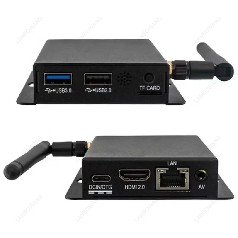 IoT Gateway Digital Signage Cortex A55 Quad Core 64bit M2 SSD Wireless Embedded Mini Computer Android Ubuntu Linux System