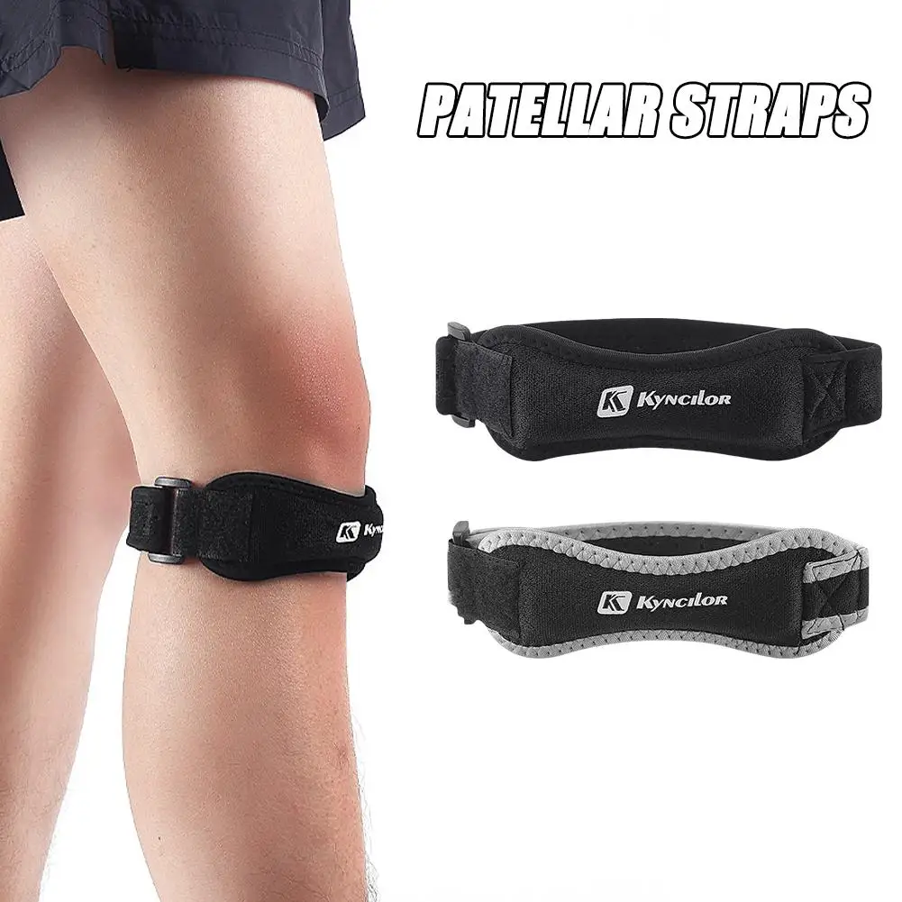 

1/2PCS Adjustable Knee Patellar Tendon Support Strap Band Knee Support Brace for Running basketball volleyball Sports Kneep K6P5