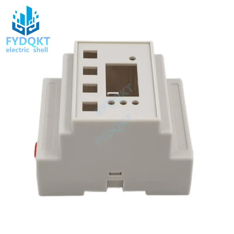 1PCS Brand new DIN 35-Rail PLC Electrical Enclosure Isolation Module Shell 4-02-7: 88X72X59MM ABS Plastic Junction Box