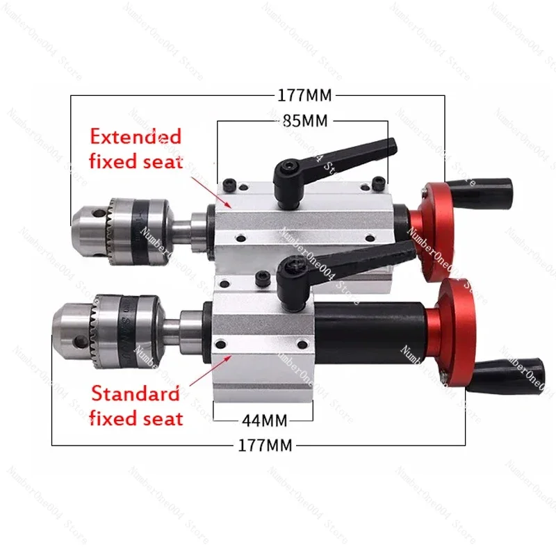 Lathe Tailstock Live Center B12 Chuck Live Top Rotary Movable Drilling Tailstock Woodworking Lathe Retractable Tail Top Seat