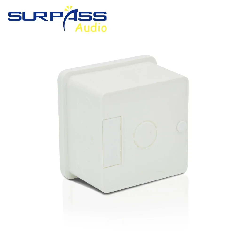 Materiale più spesso 86 interruttore domestico amplificatore musicale pannello termostato supporto da parete cassetta Standard internazionale scatola di montaggio scura