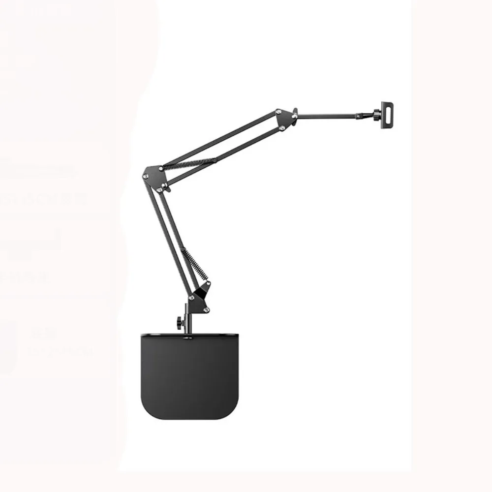 New Hidden Tablet Stand Foldable Rotation Flexible Arm Phone Mount Adjustable Alloy Portable Lazy Bracket