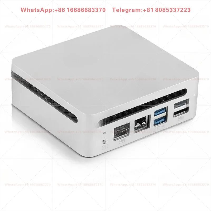 R5-5600U Mini PC Host Commercial Office Pocket Micro Desktop Computer System