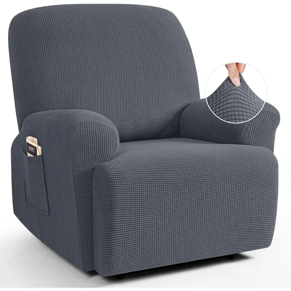 

Негабаритные одноместные эластичные чехлы на стулья с откидной спинкой — мягкая защита для дивана и чехол для мебели