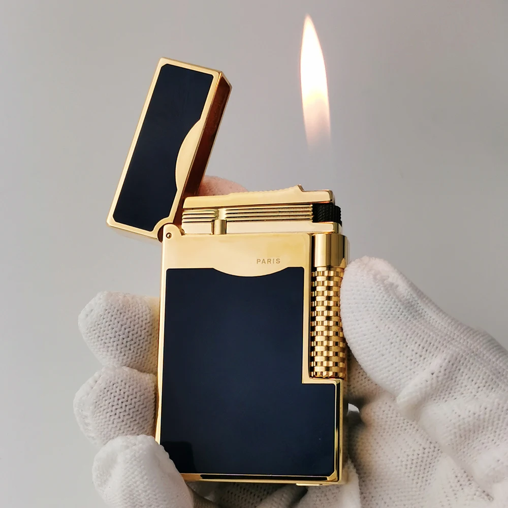Novelty Lacquer Cigarette Lighter Single Soft Flame Butane Gas Lighter For Father's  Day Gift STD Limited Edition D Brand
