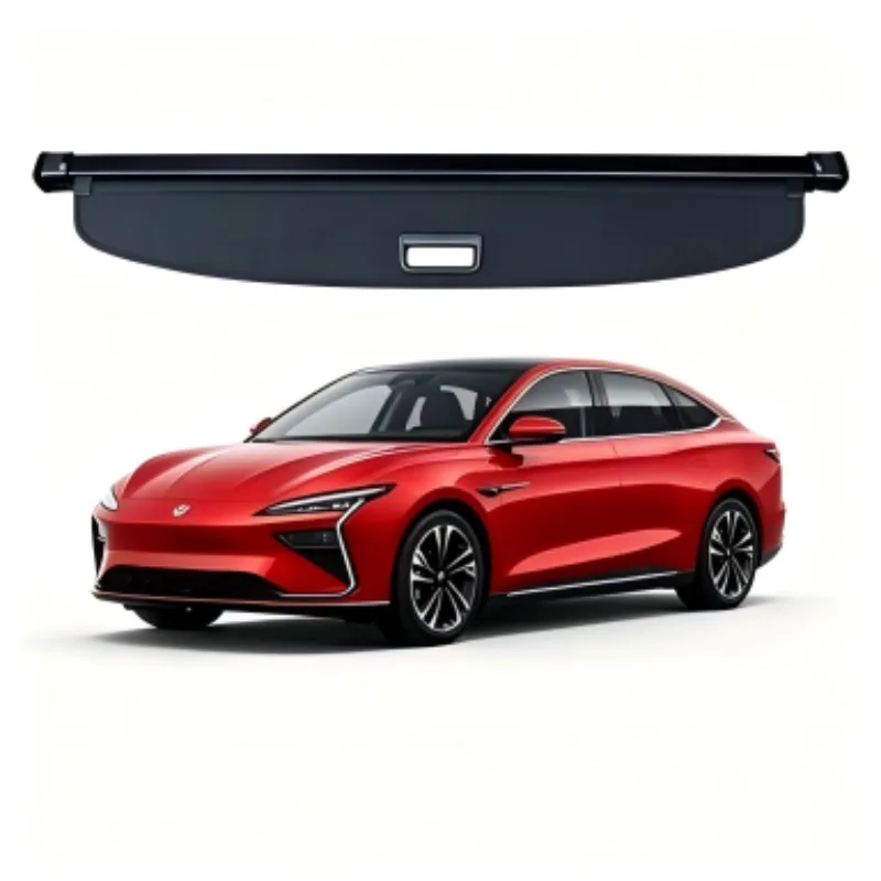 Cargo Cover Trunk Privacy Shade Rear Security Partition Anti-Theft Shield Retractable Organizer for Livan RL7