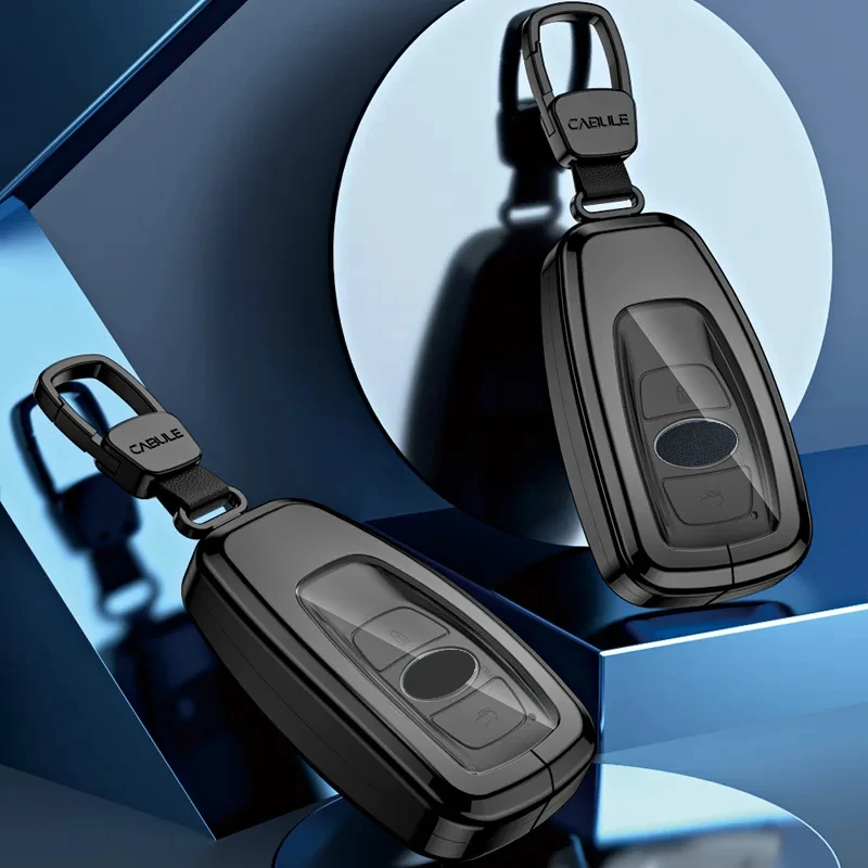 

Car Key Case Cover Shell All Inclusive Aluminum Alloy for Subaru Outback Forester 22 Legacy XV