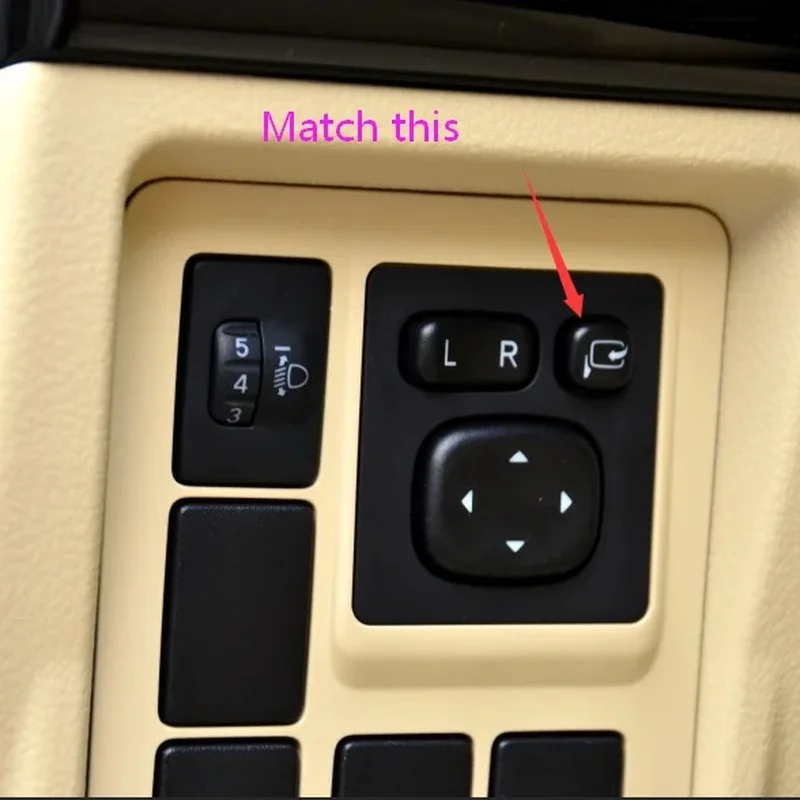 For Toyota Prado 2010-2020 Car Side Mirror Folder Folding Spread  Kit