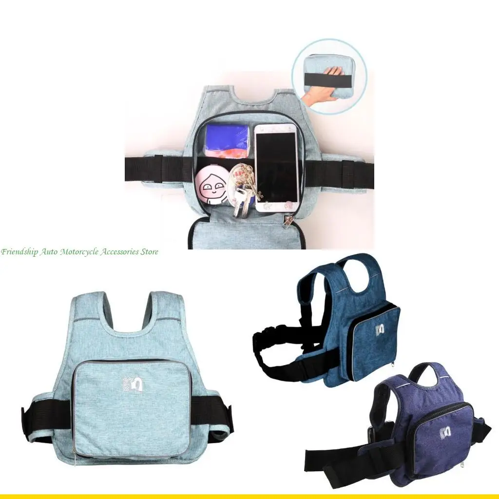 

SZCH Portable Children Motorcycle Safety Belt Storage Bag Easy Folding Reflective