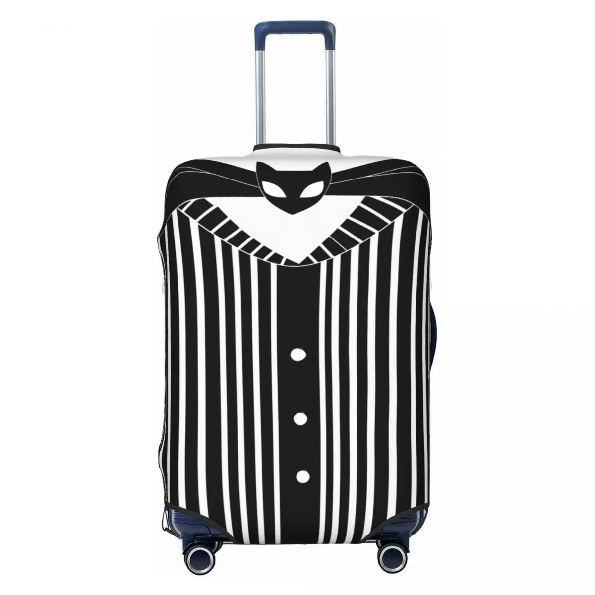 

Забавный чехол для чемодана с изображением Джека из фильма «Кошмар перед Рождеством», защитный чехол для чемодана, подходит для чемоданов 18-32 дюймов