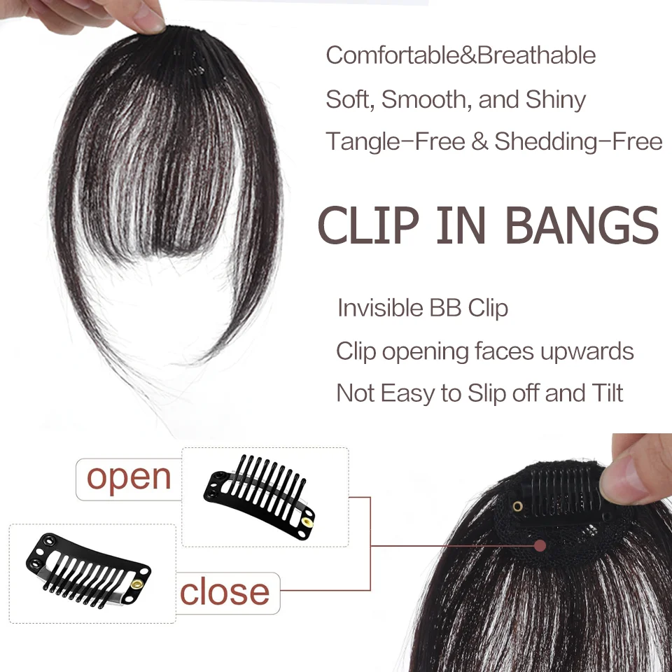 مشبك شعر الانفجارات 100% شعر ريمي بشري بني فاتح مشبك في الانفجارات على الانفجارات الهوائية للنساء للارتداء اليومي