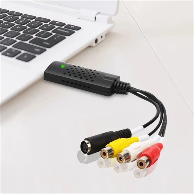 

USB 2.0 Audio Video VHS VCR to DVD Converter Capture Card Adapter Digital Format