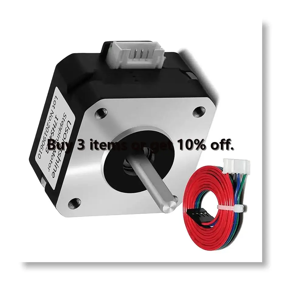 ✼Nema17 17HS4023 Stepper Motor for Titan Extruder 4-Lead 22mm 42 Motor 0.7A 12V 14N.cm 3D Printer Motor CNC LaserMotor