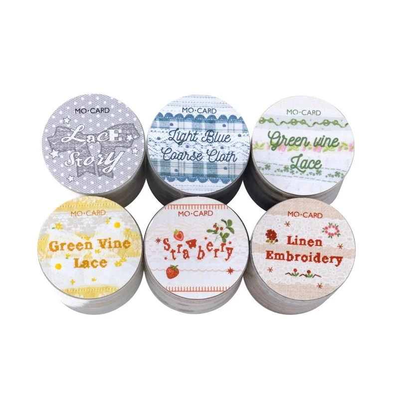 3 Rolls Handmade Lace Series PET Washi Tape Transparent Floral Lace Decorative Tape For Journal DIY Craft view 3