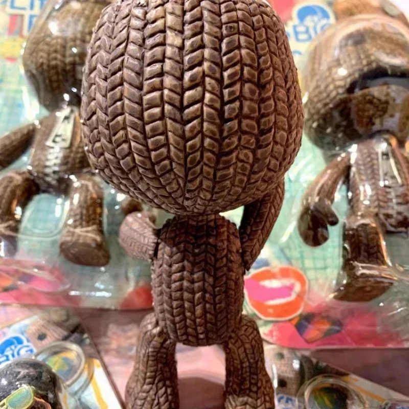 LittleBigPlanet Sackboy urocza gra figurka Anime brelok modele Kawaii mała wielka planeta Robot kotek zabawki figurki akcji