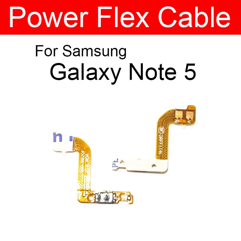 On/Off Power Volume With Vibration For Samsung Galaxy Note 2 3 4 5 7 8 9 SM-N910S Power Volume Control Switch Flex Ribbon Cable