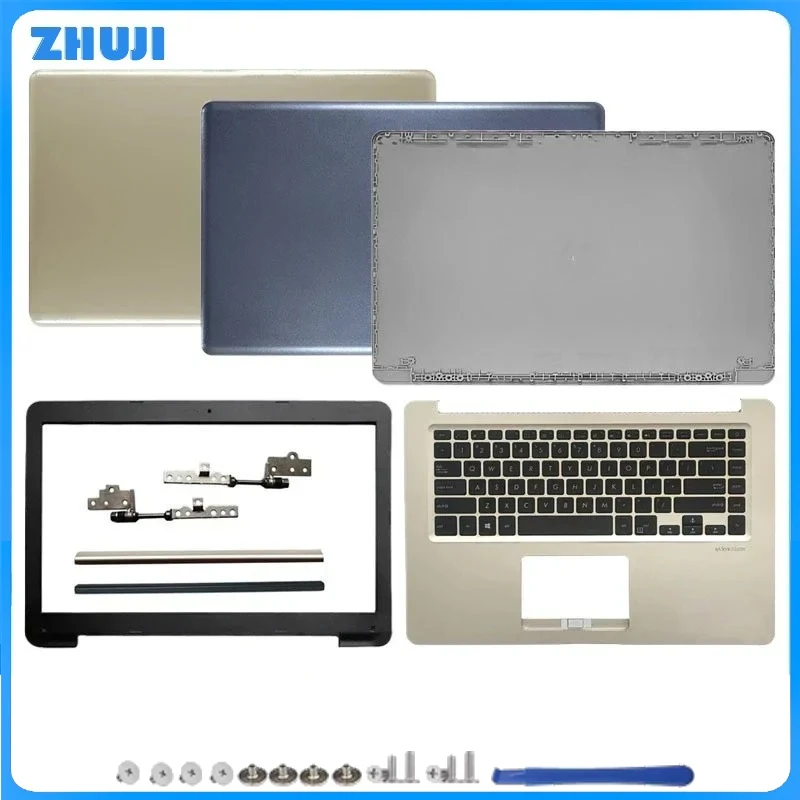 

For VivoBook S510U A510 A510U X510 F510U S510 F510 Laptop LCD Back Cover/Front Panel/Palmrest Keyboard/Bottom Cover/Hinges
