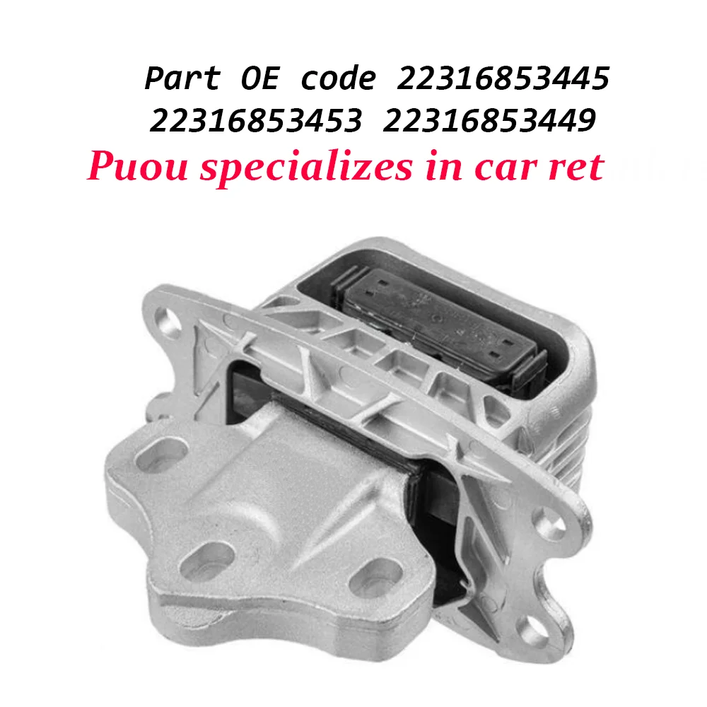 Auto Parts Transmission Mount 22316853449 22316853453 22316853445 For BMW X1 F48 F49 X2 F39 Mini F55 F56 F60 F54 F46