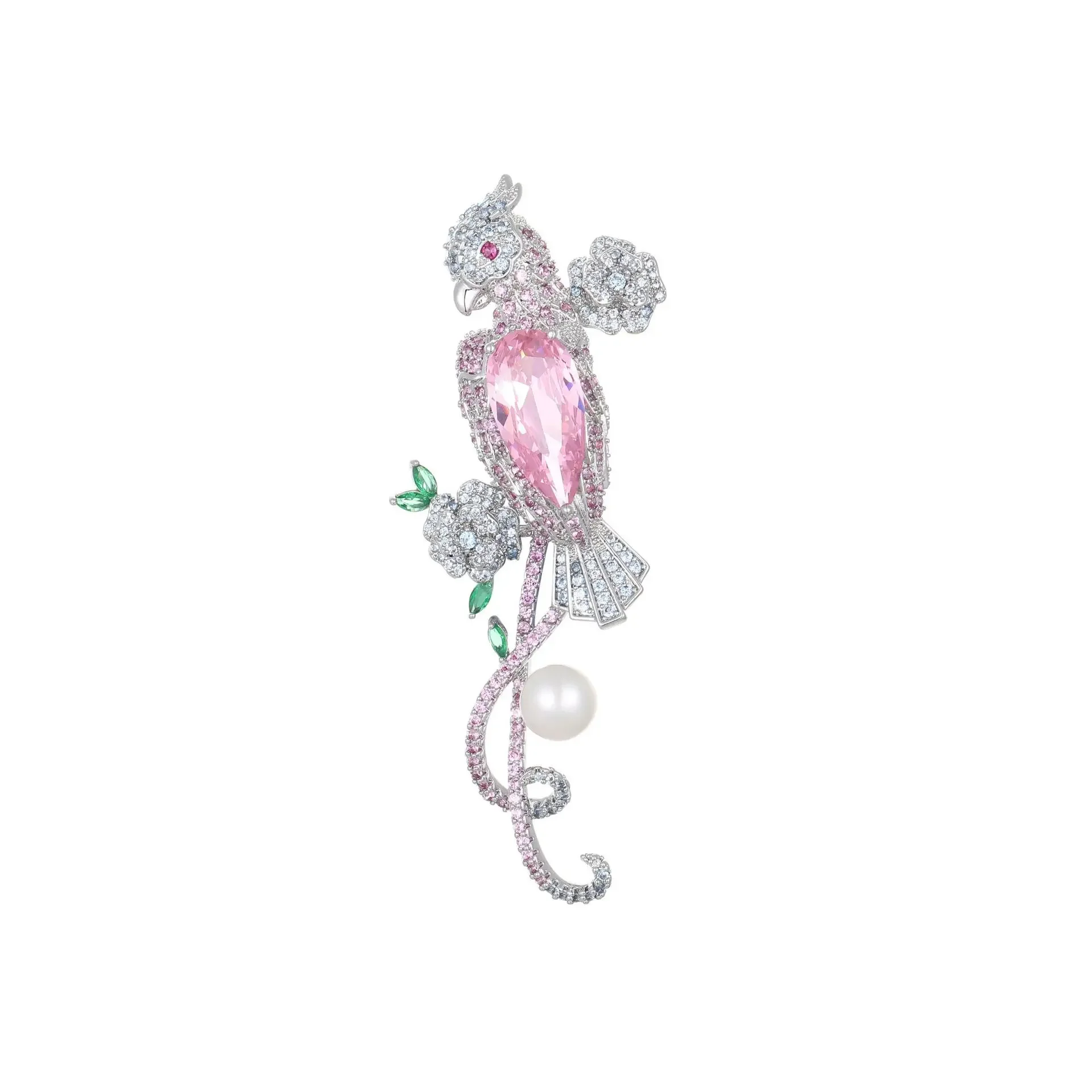 Броши, пальто, костюмы и аксессуары из розового попугая с элитным, элегантным, роскошным и изысканным дизайном.