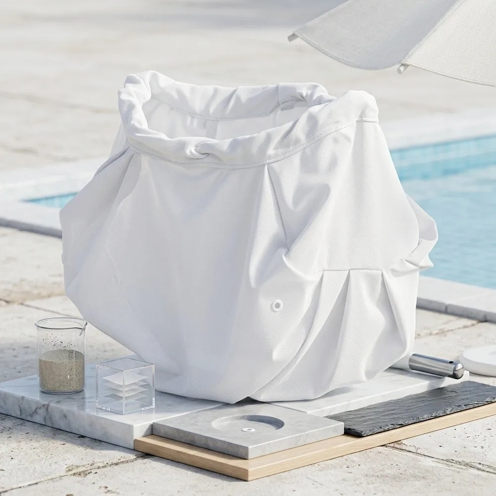 For Routine Pool Cleaning Robotic Pool Cleaner Bag Cleaning Tool Ultra-fine Filtration Fabric Precision-woven Design