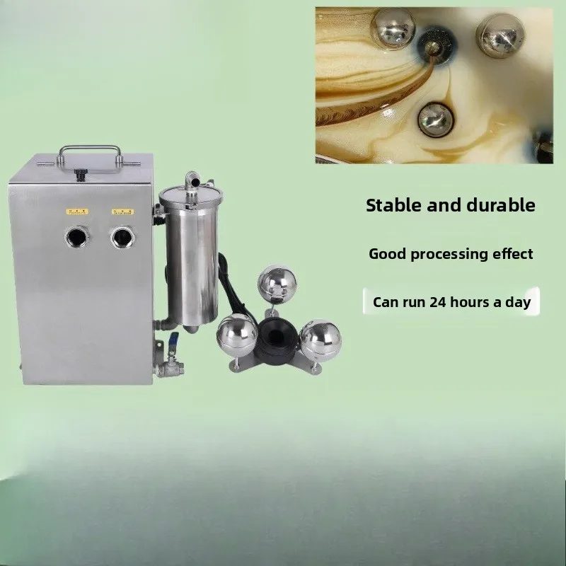 Industrial oil-water separator Q pot vertical oil slick recovery machine 200L ultrasonic cleaning equipment