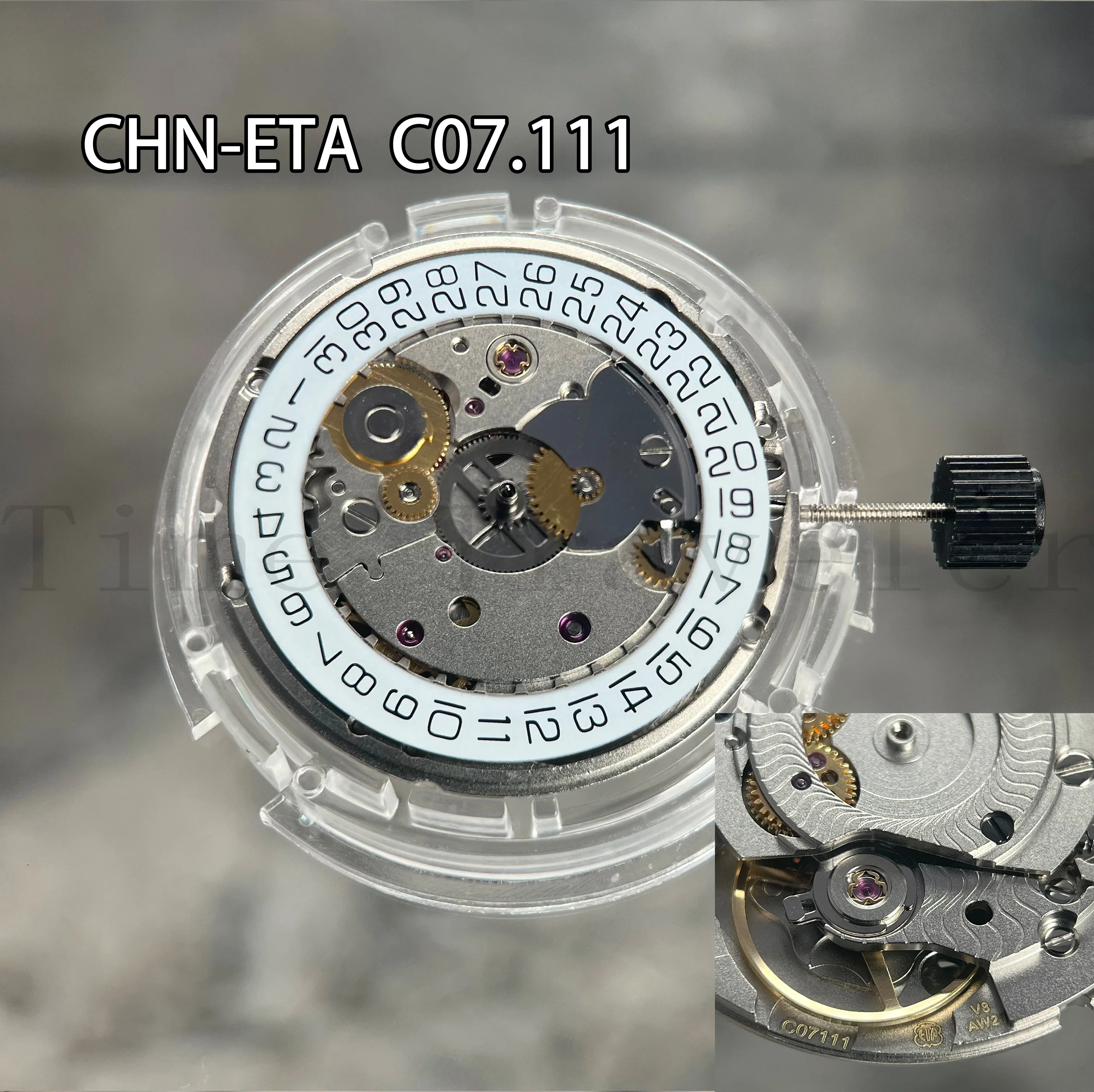 

Top Luxury CHN Clone domestic new generation top clone Swiss ETA C07.111 movement c07111 movement V8 certification