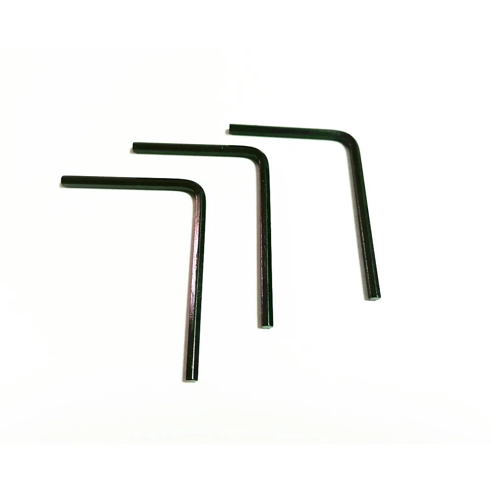 200 Stück 1/8 Zoll Bass- und E-Gitarren-Hals-Sechskant-Inbusschlüssel zur Halsverstellung, ca. 3,06 mm, Zubehör – Detail 2