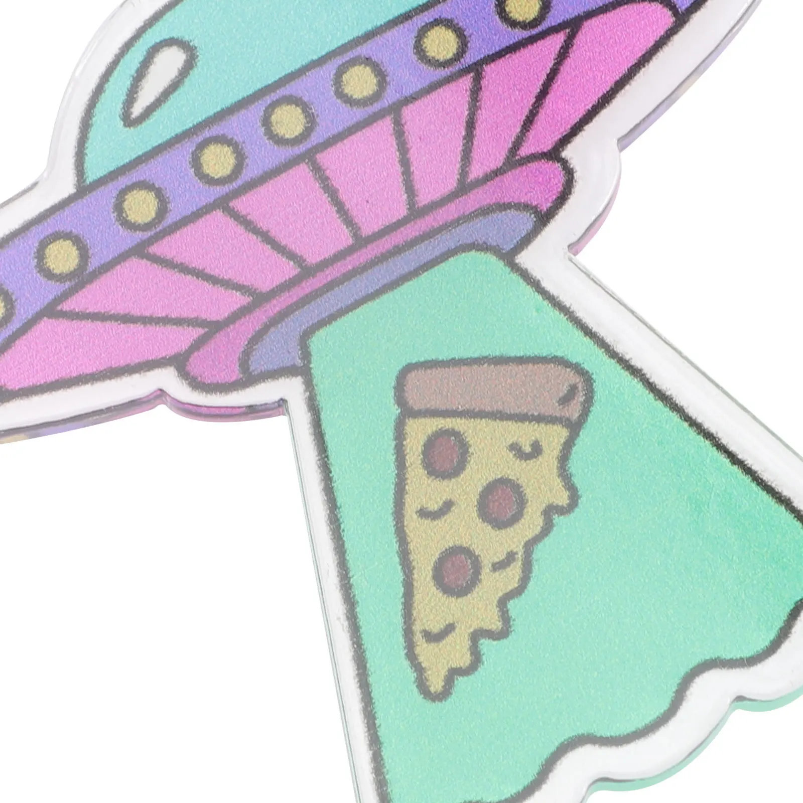 1 زوج للنساء الإبداعية الفضاء قطرة متعة للنساء العصرية غريب الأذن Ufo أقراط مجوهرات الأقراط الإناث العصرية