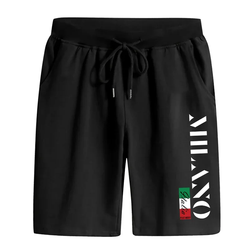 New in Mens Shorts Print Casual Short Trouser Outdoors Sports Jogging Half Pants Running Exercise Sweatpants Summer Sportswear