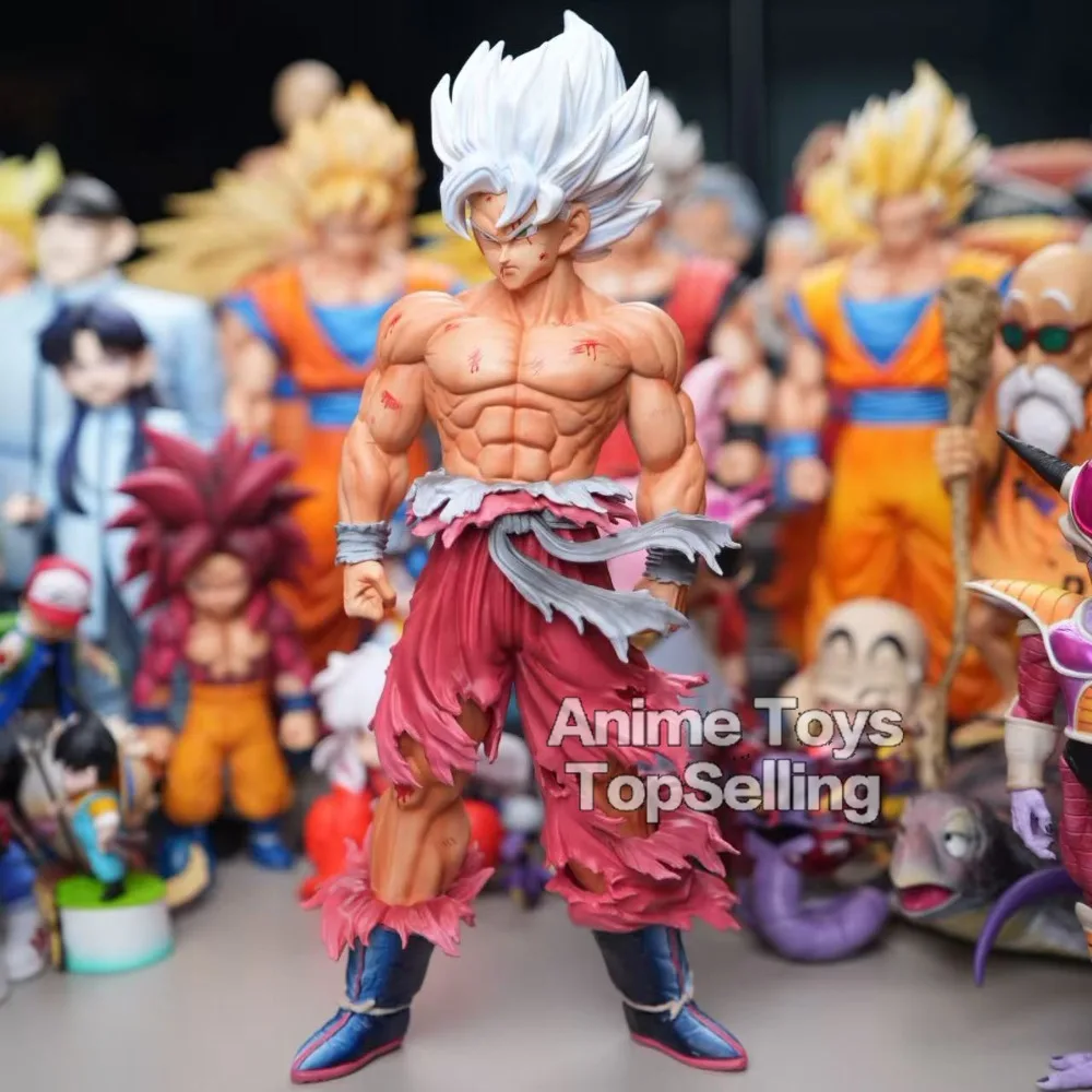 29 cm/11.42in Anime Dragon Ball Figure Super Saiyan Son Goku figurines d'action Pvc Statue bureau ornement Collection modèle jouet cadeaux