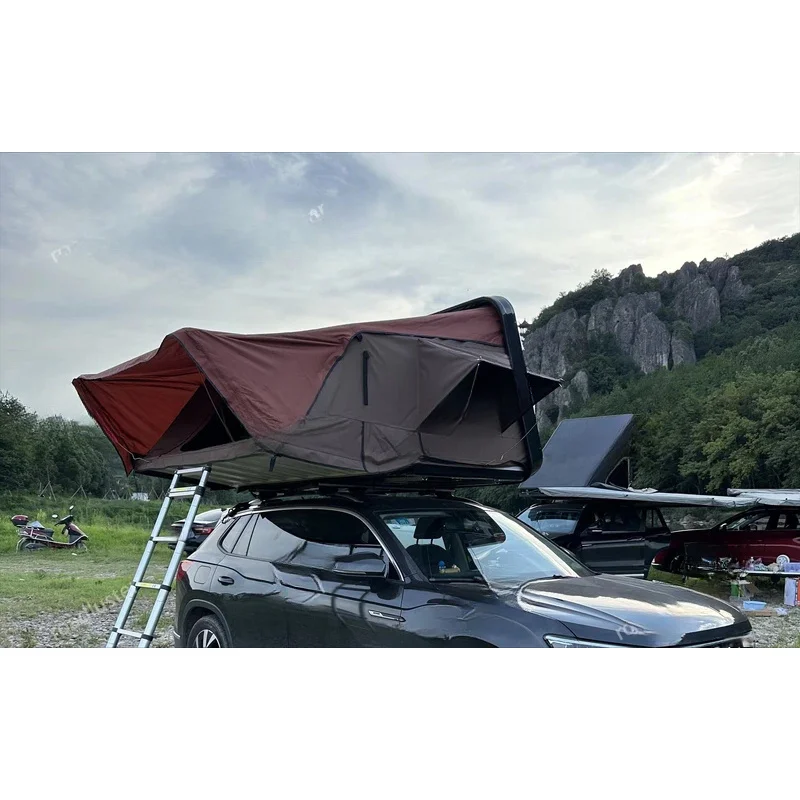 

Custom-Designed Semi-Automatic Hard-Rooftop Tent Self-Driving Trips (Accommodates 2–3 People)